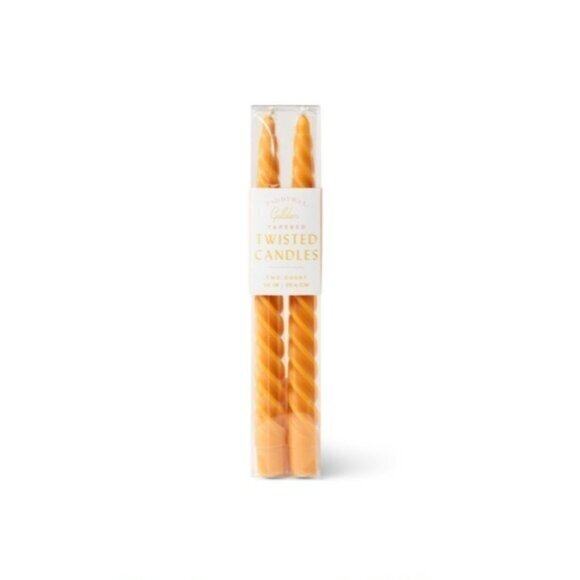 Paddywax Other - Paddywax Terracotta Tapered Twisted Candles 10"